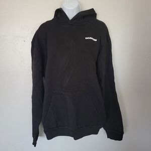 Talentless Unisex Large Black Hoodie Pullover Sweatshirt Please Wash Your Hands